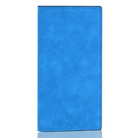 CASMONAL Premium Leather Checkbook Cover for Men and Women Checkbook Holder Wallet RFID Blocking