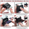 Bertiveny Scanned-Stamps-with-Date Self Inking Red Scanned Rubber Stamp for Business