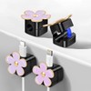 Magnetic Cord Organizer, Easy Secure Adhesive Cable Management, Wire Holder