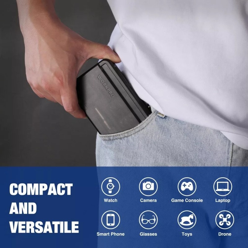 WORKPRO 24 in 1 Magnetic Screwdriver Set w/Extendable Pole Mini