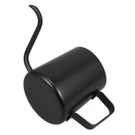 Mikinona Stainless Steel Gooseneck Coffee Kettle Precision Brewing Pot for Home Office for Coffee and Tea Lovers Durable Practical Water Pot with Fine Spout