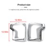 JIEOSDIN Car Accessories Exterior Tail Light Lamp Surround Cover Trims