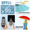 Fulynmen 54 Inch UPF50+ Sun Umbrella UV Protection Large Travel