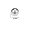 sourcing map 7mm Bearing Balls 304 Stainless Steel G100 Precision