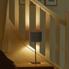 KALLORY Cloth Lamp Shade Oval Shaped Clip-on Lamp Cover Shade