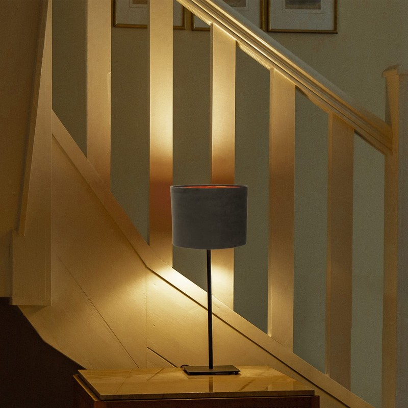 KALLORY Cloth Lamp Shade Oval Shaped Clip-on Lamp Cover Shade