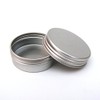 10x 10ml Aluminium Lip Balm Pots 10ml Capacity Empty Small