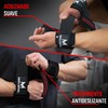 MERCURYAL Straps Gym with Wrist Support for Weightlifting and Powerlifting,