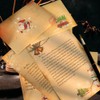 Christmas Writing Paper with Envelope Set, 24 Pieces Letter Paper