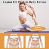108Pcs Castor Oil Patches for Belly Button, Self-Adhesive Highly Absorbent