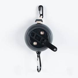 Qiviluto 32Ft Portable Travel Clothesline is also an Outdoor Camping Clothesline, Cruising Clothesline for Drying Clothes on Cruise Ships with 10 Windproof clips, 10 Clothespins, 1 Storage Bag (Black)