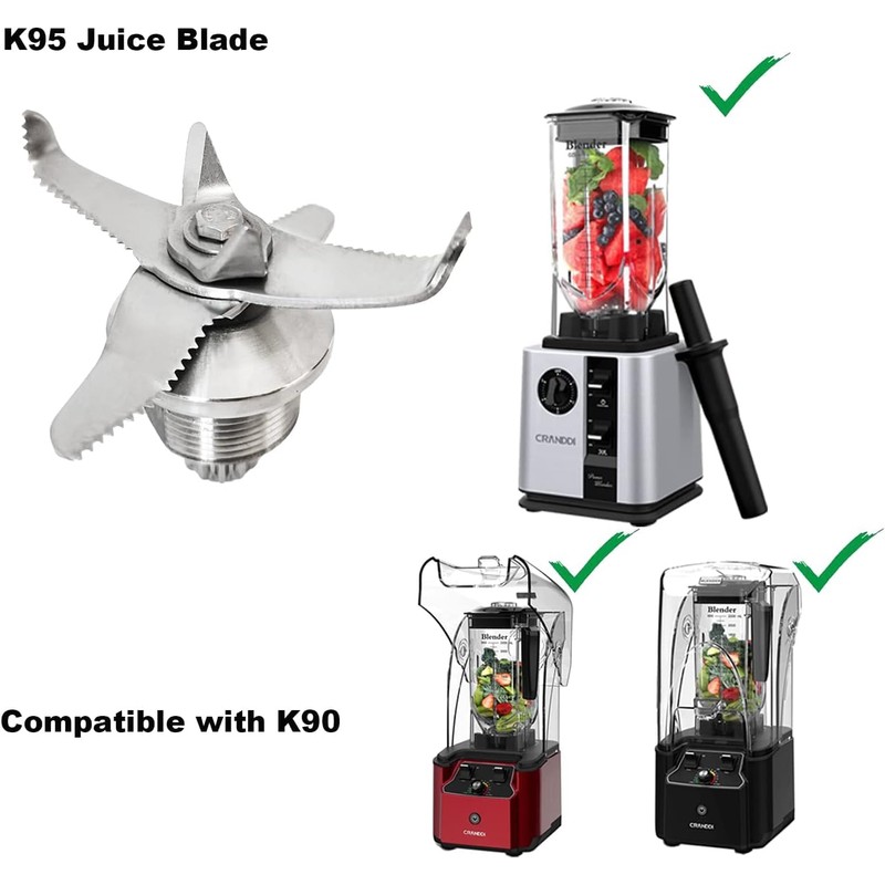 CRANDDI Replacement Blade Assembly for K90 K95, 6 leaf 3