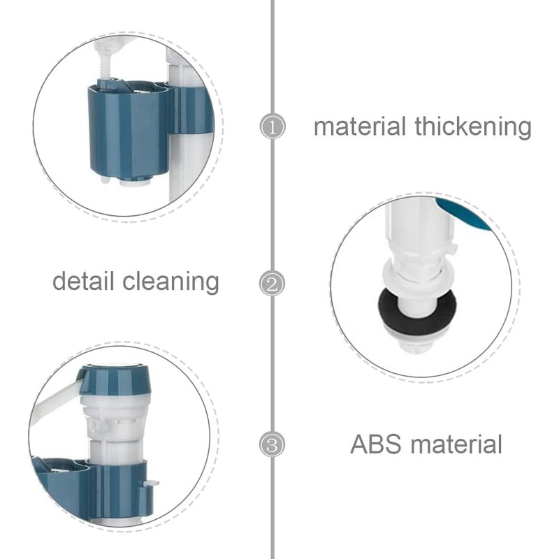 Toilet Fill Valve Lightweight Float Flush Valve Cistern Filling Valv