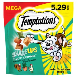 Temptations ShakeUps Crunchy and Soft Cat Treats, Crustacean Celebration Flavor, 5.29 oz. Pouch