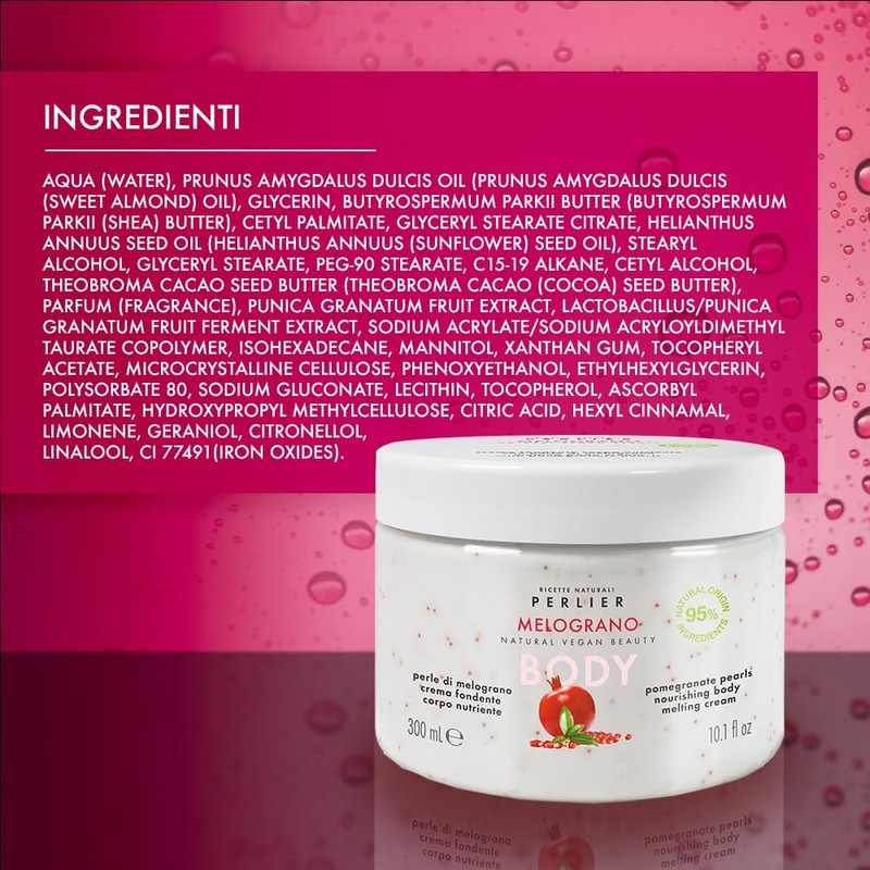 Perlier Pomegranate Fondant Body Cream 300 ml