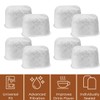 Charcoal Coffee Filter 8 Pcs Replacement Activated Charcoal Water Filters