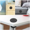 Mini Desktop Power Hub Grommet Socket, Flush-Mount Desk Outlet Build-in