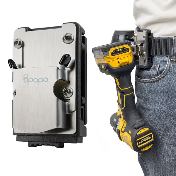 Drill Holder Belt Clip,Hook Holster for Cordless Drill Driver, Tape