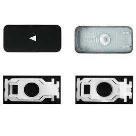 CTBDZ Lower Upper Left Right Arrow Keycap with Hinges Replacement for MacBook Pro A2141 A2251 A2289 A2179 A2337 A2338 A2442 A2485 A2681 (M1 M2) (Left)