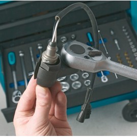 HAZET 4680-5 Hexagon Profile Lambda Probe Socket - Phosphatised/Oiled