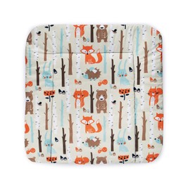 Balbina Changing Mat Waterproof Changing Mat Cotton 60 x 70 cm Forest Beige