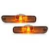 HECASA Rear Side Marker Light Compatible with 1992-2002 Honda Accord