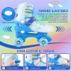 WEHOGAR Patines De 4 Ruedas Ajustables Para Niños Y Niñas,