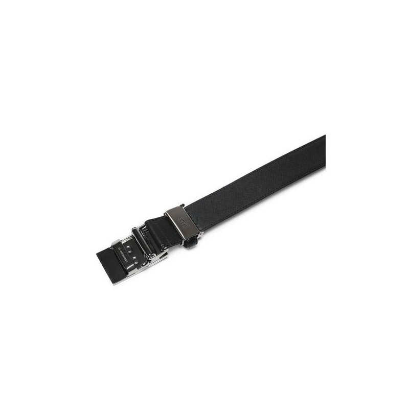 Daks (신세계센텀점)블랙 DD 로고 버클 가죽 자동벨트 DBBE8F838BK Shinsegae Centum