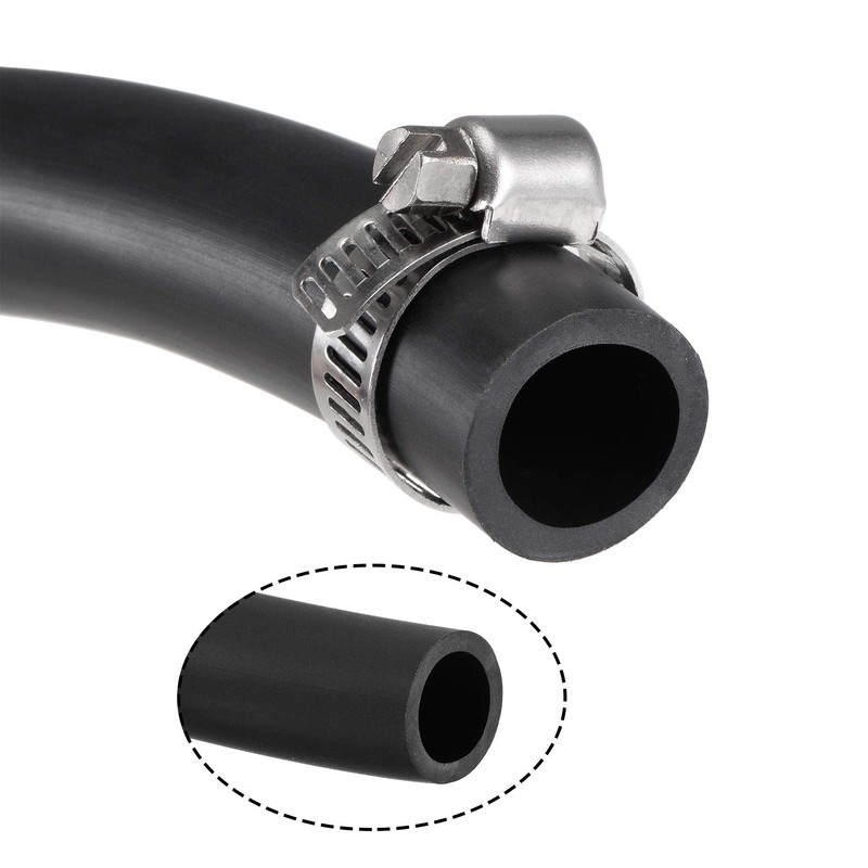 sourcing map Lubricating Oil Hose 16mm ID 21mm OD 3.3ft