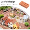 100 Pcs Mini Bricks, Sim Bricks, Micro Bricks for Garden,