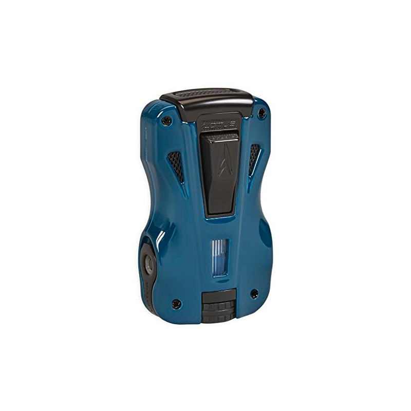 Lotus GT Cigar Lighter with Double Pinpoint Wind-Resistant Torch Flames,
