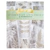 Newbridge Arezzo Contemporary Leaf Print Vinyl Flannel Backed Tablecloth -