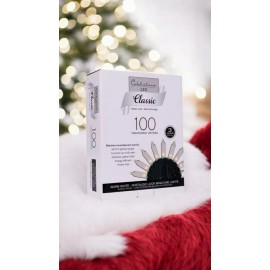 Celebrations Classic LED T5 Warm White 100 ct String Christmas Lights 24.75 ft.