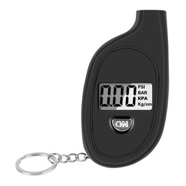 AYMBH Digital Tire Pressure Gauge with LCD Display – 5-150 PSI Keychain Air Pressure Tester for Car, Truck, Bicycle, Motorcycle – Auto Shut-Off & 4 Units Measurement Tool