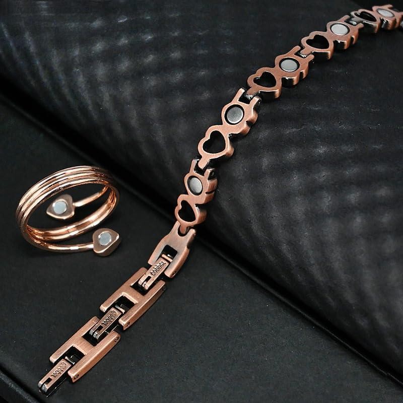 Copper Anklet for Women Ultra Magnets - Magnetic Ankle 99%
