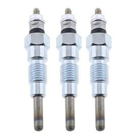 JEENDA 3PCS Glow Plugs M87919 AT110814 for John Deere 330 332 375 430 455 655 755 855 F915 F925 F935 X495 X595 1435 2030 2500 2210 4010 4110 670 770 Yanmar 3TN66C 3TN66UJ 3TNA72UJ 3TNA72UJ3 3TNE74