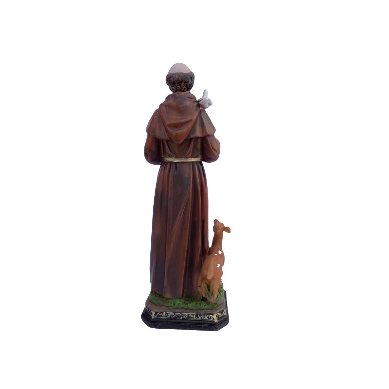 San Francisco de Asís 12” Saint Francis of Assisi Resin