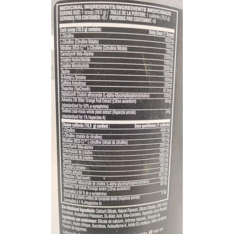 Cellucor C4 Ultimate - Pre Workout Powder - 40 Servings