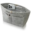 CtwoQ Women's Bag-In Bag, Bottom Plate and Strap Included, Storage