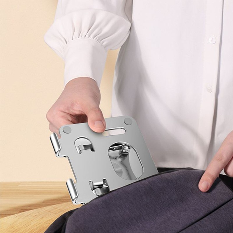 Tablet Stand Desktop Rotating Foldable Aluminum Alloy Heat Dissipation Base