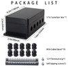 YETLEBOX Watertight Junction Box, IP67 Waterproof Electrical Project Box with