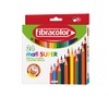 Fibracolor Mati SUPER Colouring Pencils - Pack of 24