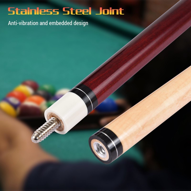 Pool Sticks for Adults 1.50m/59in High-End Pool Cue Maple Double-Section