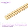 DMiotech 10 mm x 300 mm brass rods, brass rods,