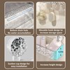 AYWSTC Shower Caddy Suction Cup, Wall Mounted Rack Organizer Removable