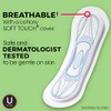 U by Kotex Security Maxi Feminine Pads, Overnight Absorbency, Unscented,