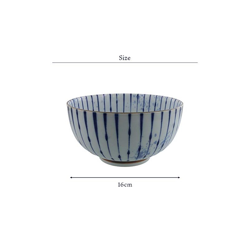 Tableware East Okori Ron, Large, Fukumi Tsucha, 6.3 inches (16