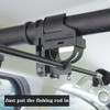 LITTLEMOLE Car Fishing Rod Rack Hooks, 2 Pairs