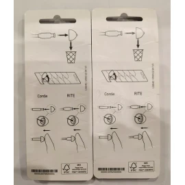 Oticon 2 pack Oticon minifit (BASS 12 mm DOUBLE Vent) Domes 20 Domes / USA Fast shipper