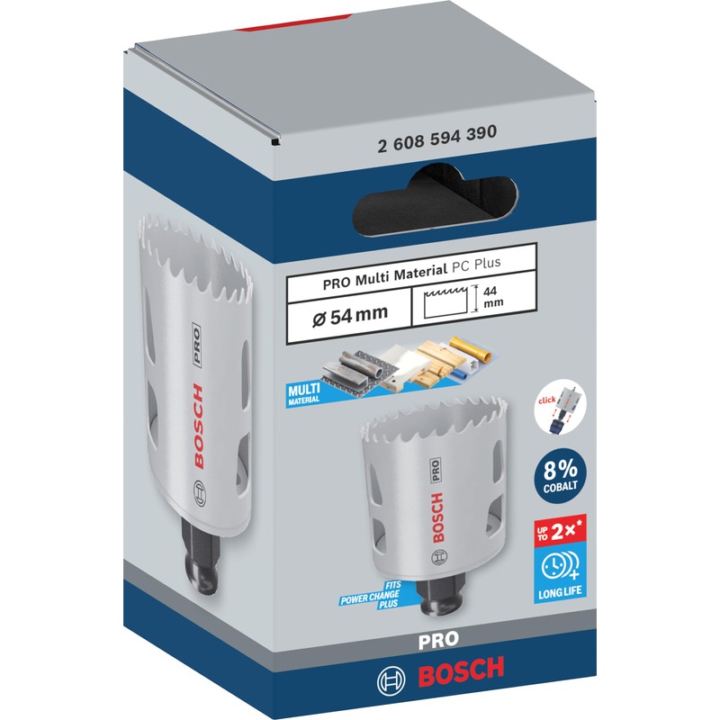 Bosch 1x PRO Multi Material Power Change Plus Hole Saw